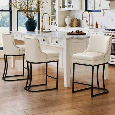 AllModern Gallie Upholstered Counter ...