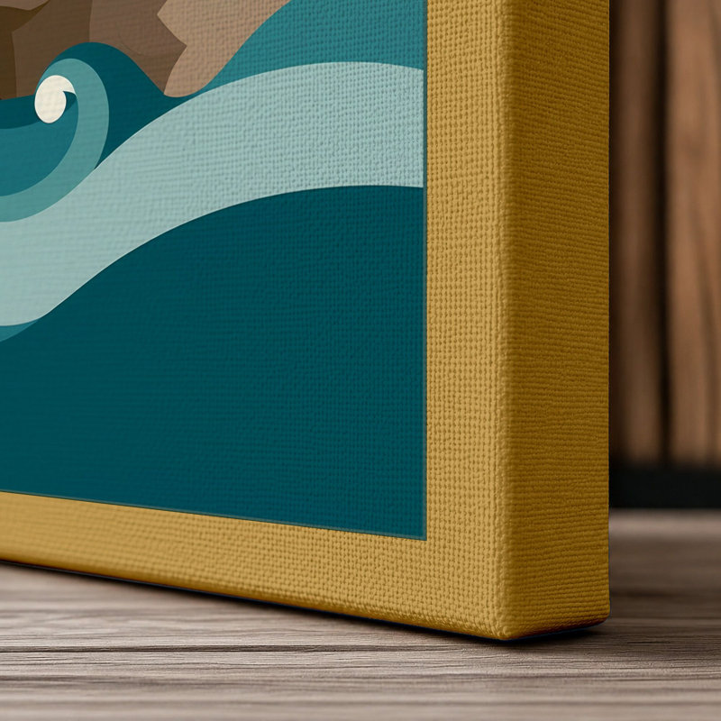 Print, 30x20 - 76.2 x 50.8 cm, Ochre Border