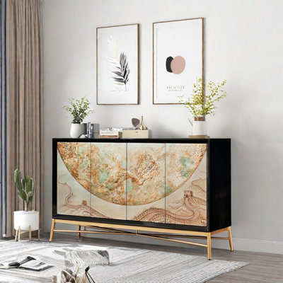 Modern Minimalist Light Luxury Sideboard Cabinet