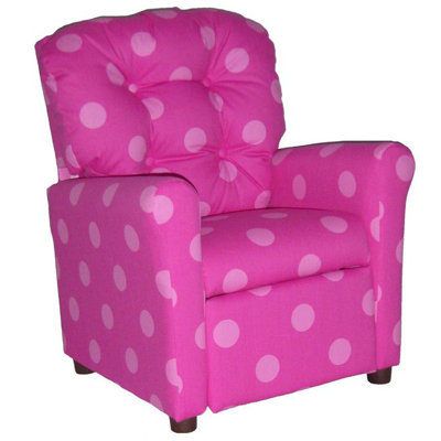 Kids 13.5'' Recliner and Ottoman