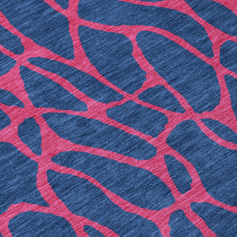 Tapis intérieur / extérieur bleu Elowira , 3 pi x 5 pi