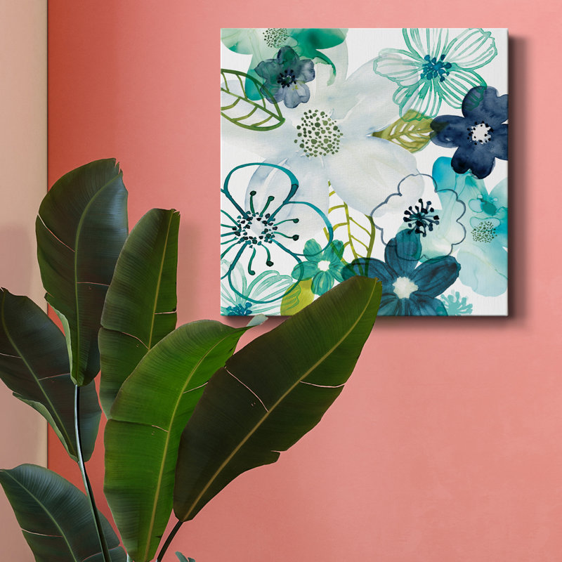 Layers Of Summer-Premium Gallery Wrapped Canvas - Ready To Hang - Wrapped Canvas Print, 16'' H x 16'' W x 1.5'' D