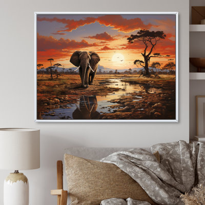 Faune d'Afrique, animaux d'Afrique sur toile