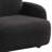Charming 25.5W Black Sherpa Bear-Shaped Kids Armchair For Comfort And Playful Design-920275526