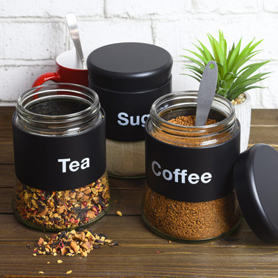 Sugar Tea Coffee Containers Set