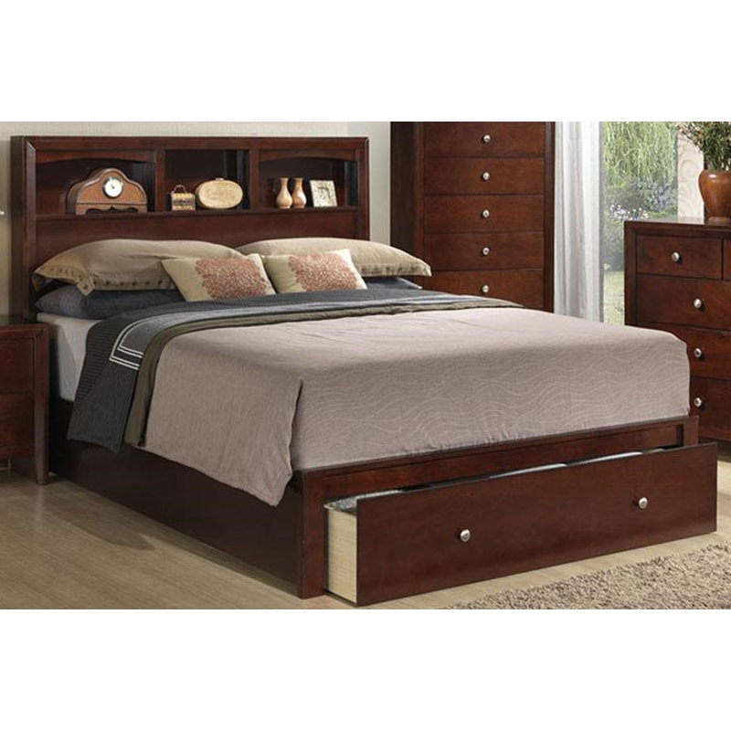 Barina Bookcase Bed, King