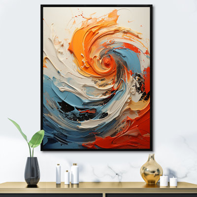 Spiral Chaos Collages Unleashed I - Abstract Collages Wall Art