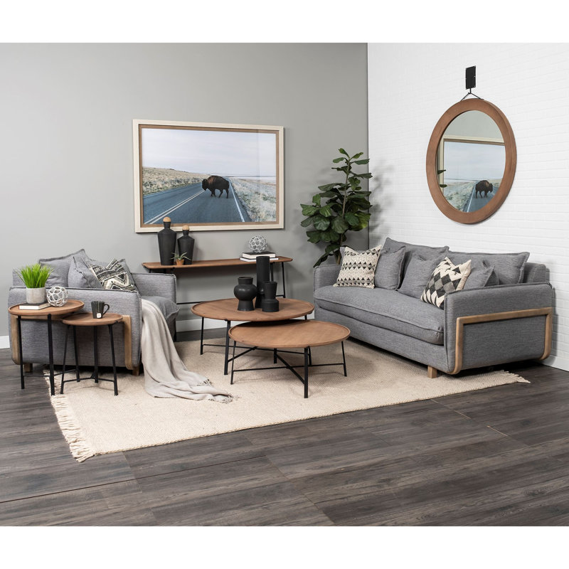 Minori Solid Wood Nesting Coffee Table