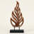 Madilyn Handmade Wooden Leaf Sculpture for Living Room & Hallway – Christmas Home Decor
