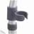 Sliding Tub Transfer Bench Shower Chair & Cut-Out Seat Reversible Backrest