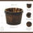Mariva Dark Brown Wood Decor Bucket | Metal Accents & Handles |-438286774