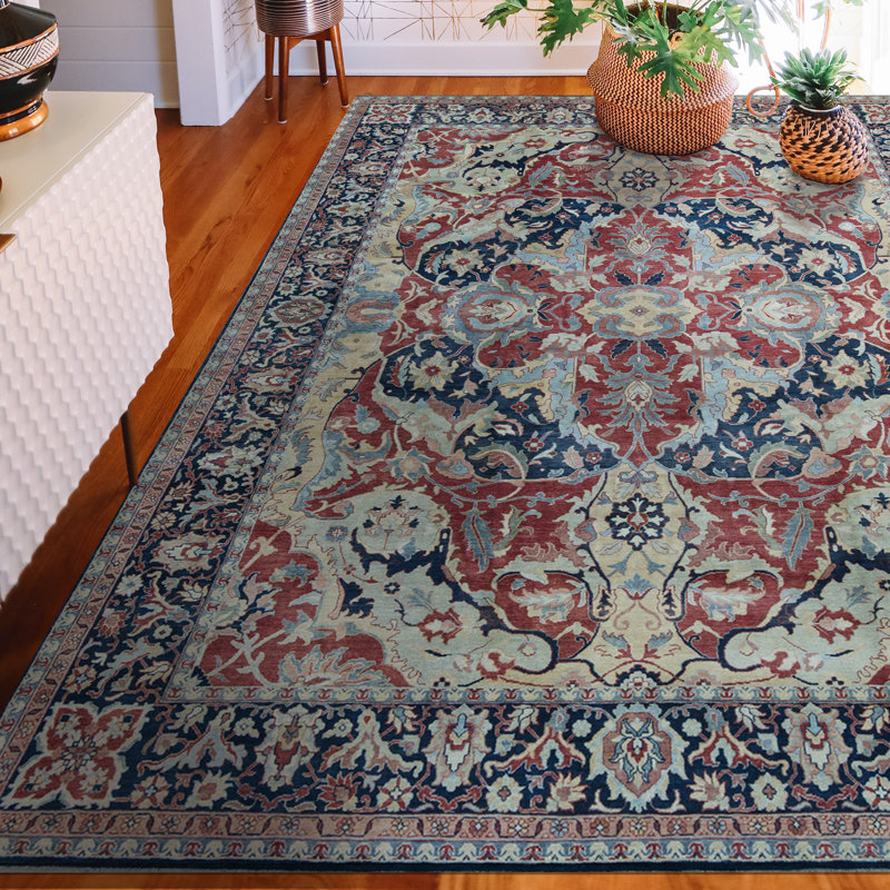 Wool Oriental Area Rug