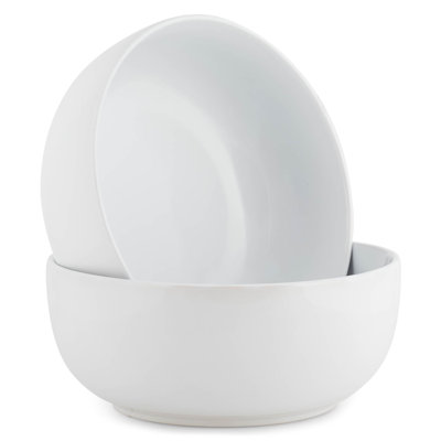 Ensemble de 2 bols à pâtes, blanc