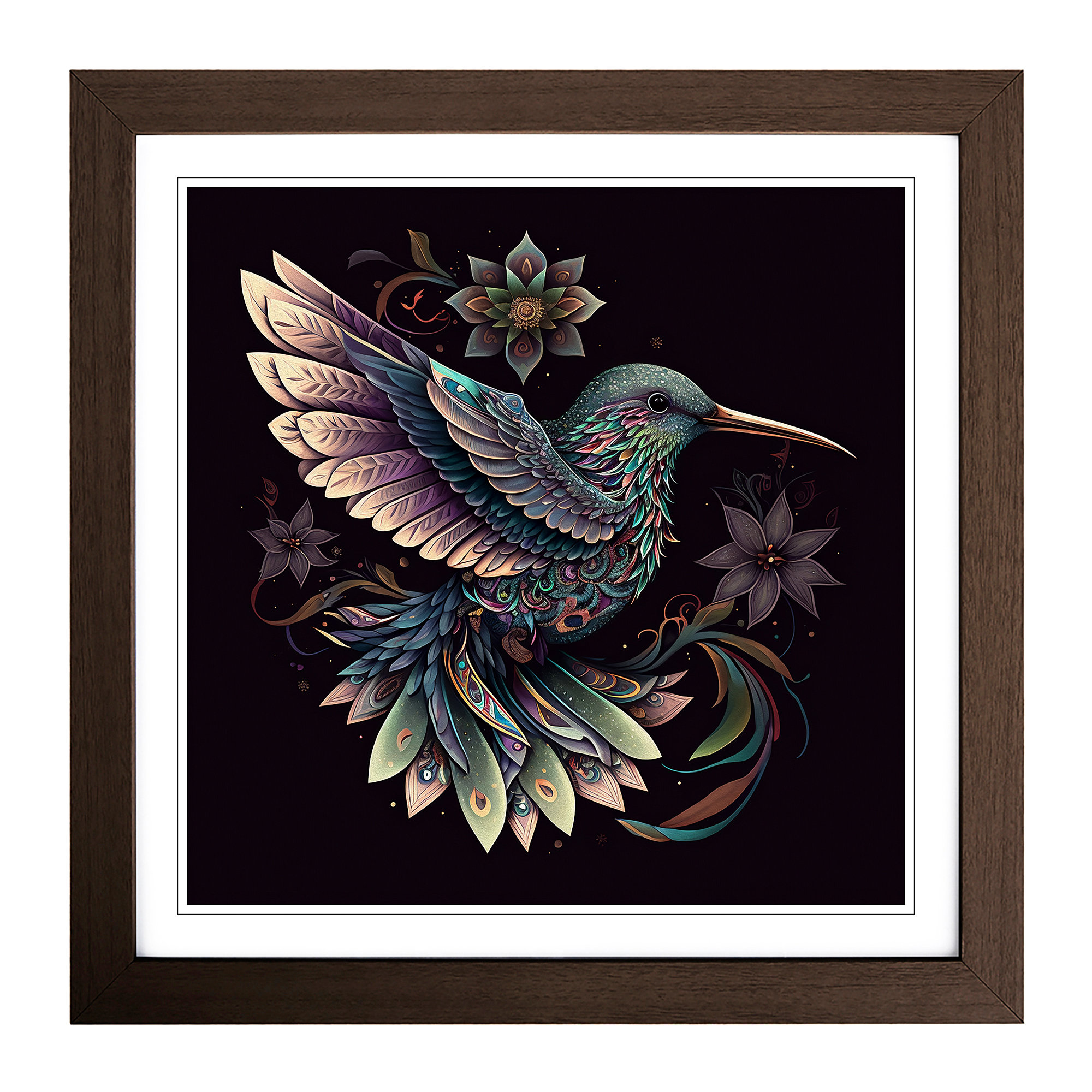 Marlow Home Co. Hummingbird Boho - Print | Wayfair.co.uk