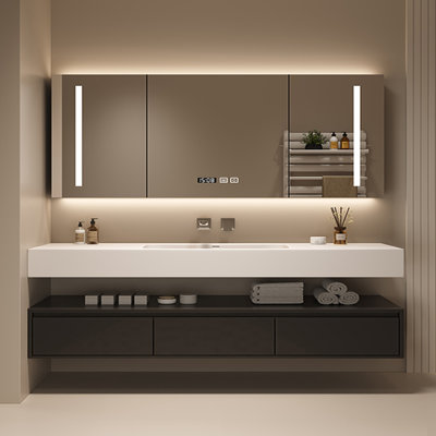 Armoire de salle de bain à la mode française