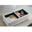 Banc de rangement en tissu Ravenscroft