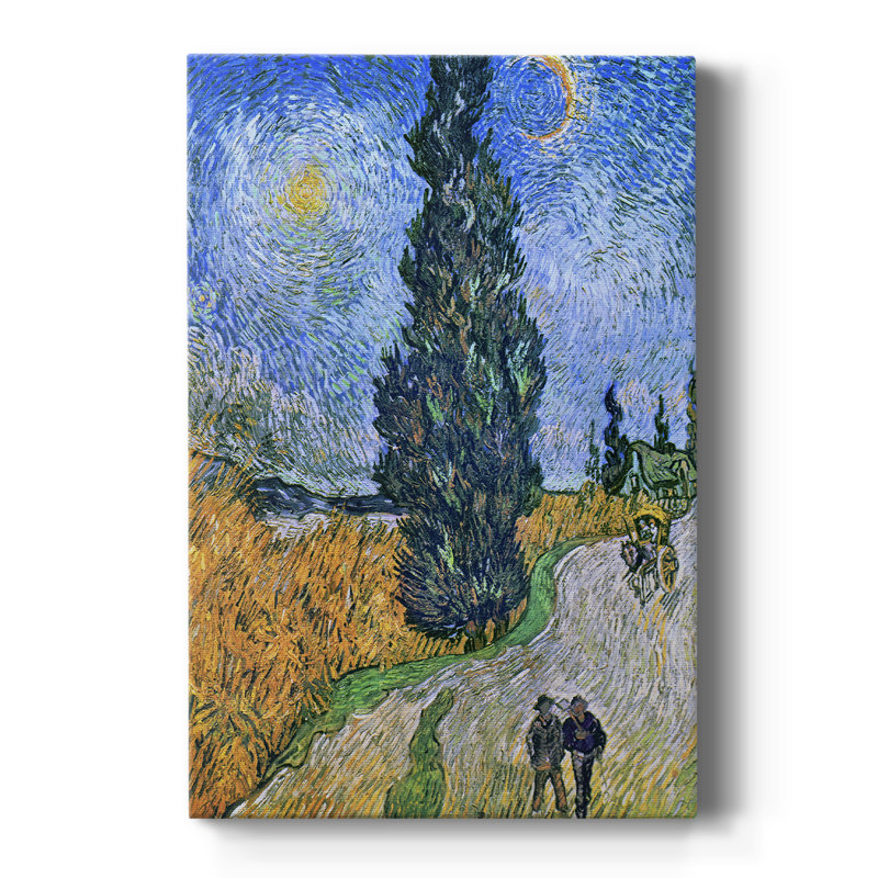 Paysage rétro Lxxv - galerie Cavas sur mesure, H 18 po x l 12 po