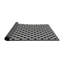 Tapis gris/zone noire à motifs-34859853