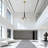 Modern 4 - Light Cluster Glass Chandelier Dimmable
