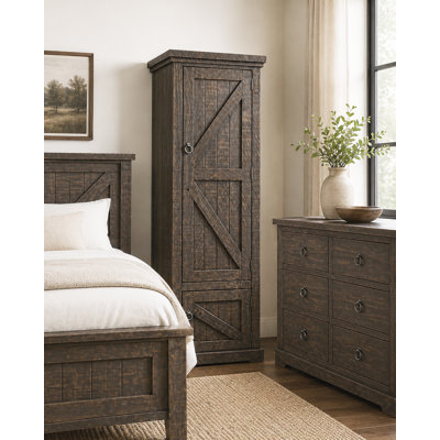 Kelley 24 " W Solid Wood Armoire