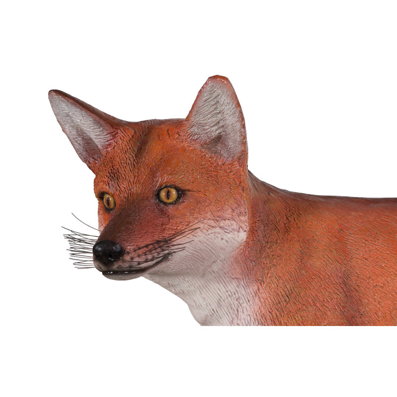 Red Fox Sculpture, Gel Coat