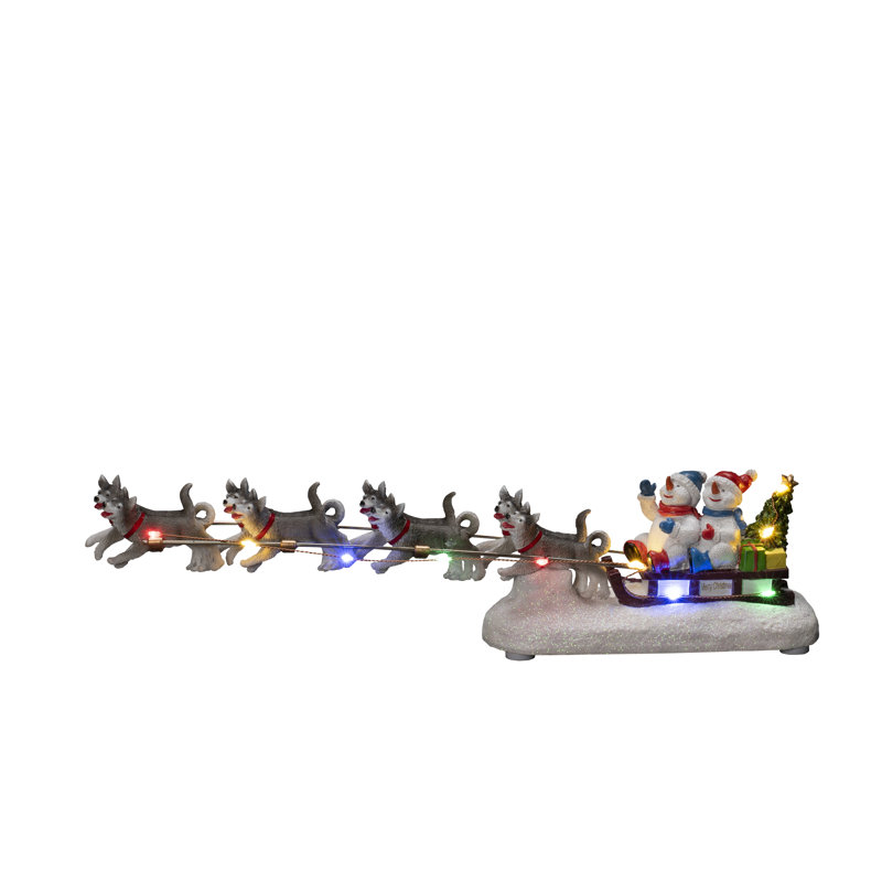 Christmas Dog Christmas Village