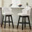 Aadhvika Upholstered BarStools with Solid Wood Frame-104100026-104100028
