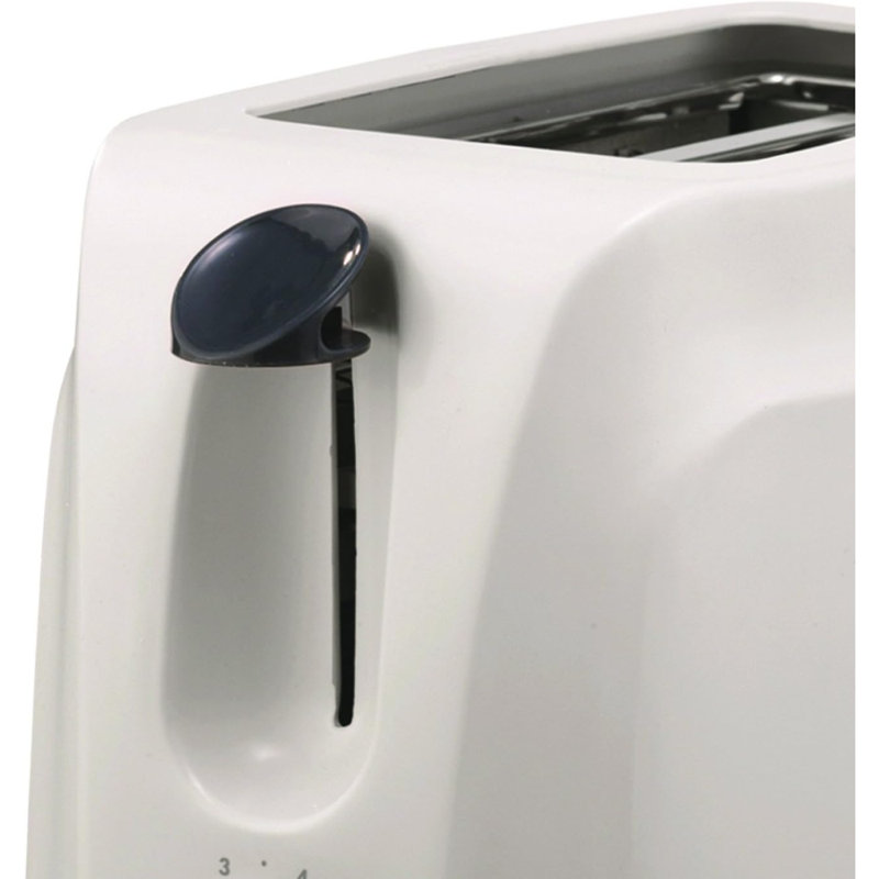 Grille-pain en plastique 2 tranches