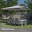 Parasol en porte-à-faux rectangulaire Sayhaan -260449157-219843723