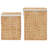 Beachcrest Home™ Laundry Baskets 2 Pcs Water Hyacinth