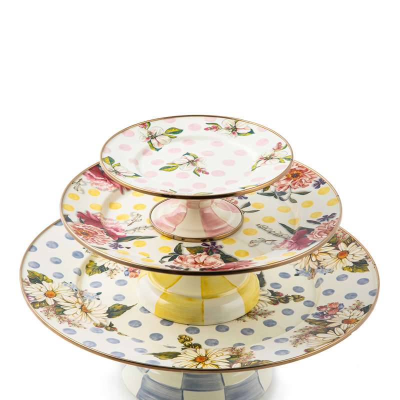 Wildflowers Mini Pedestal Platter
