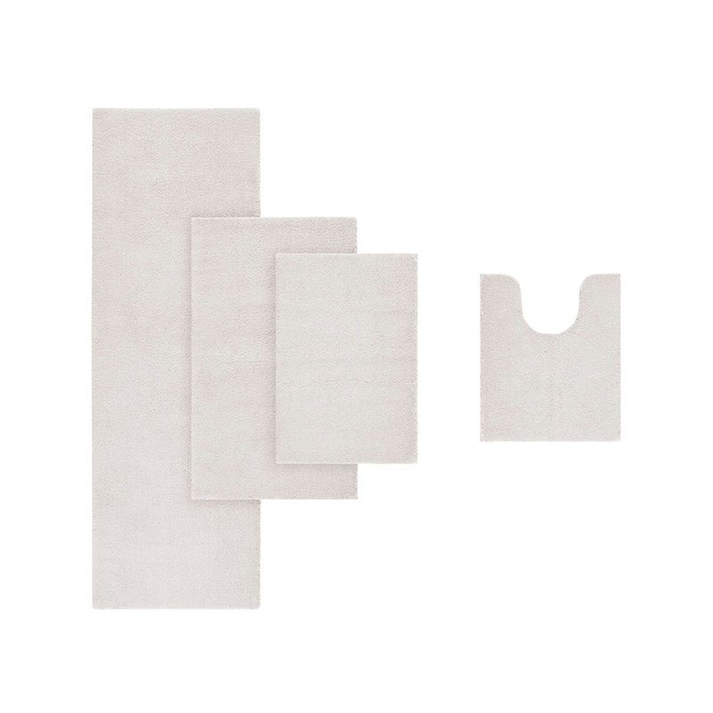 Bath Rug, Set of 4 - 72" L x 24" W