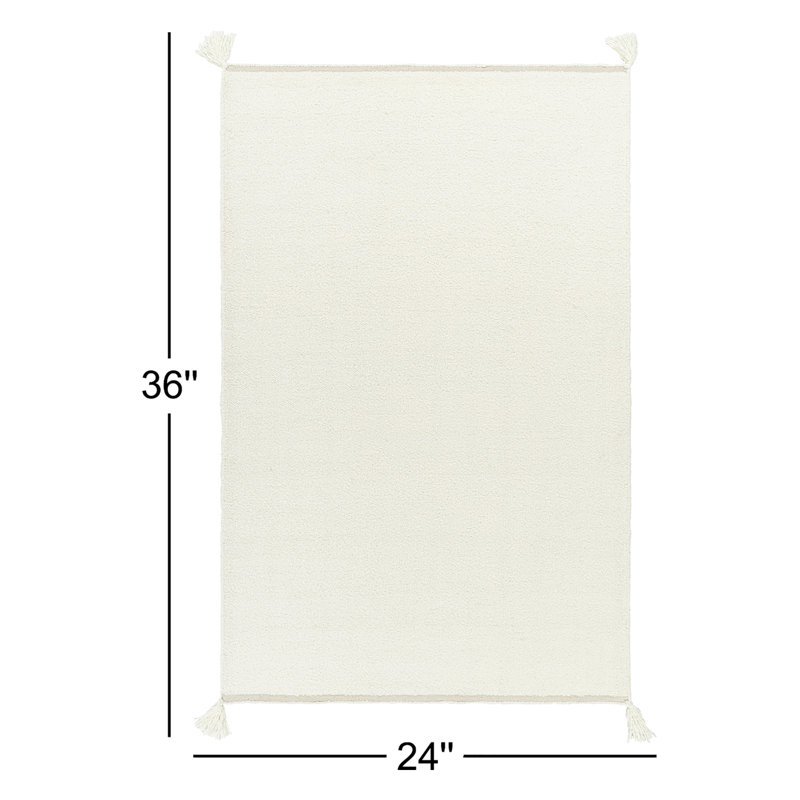Amberg Hand Tufted Wool Indoor Rug, Rectangle 2' x 3'