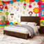 Base de lit en bois massif-123794552