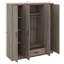 Armoire 4 portes avec 1 tiroir Darshan