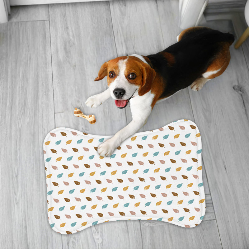Old-School Charm - 1 Piece Bone Shape Feeding Mat