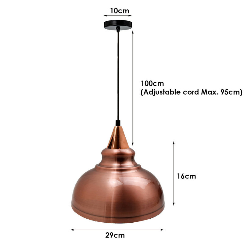 Barnhill 1 - Light Pendant, Copper