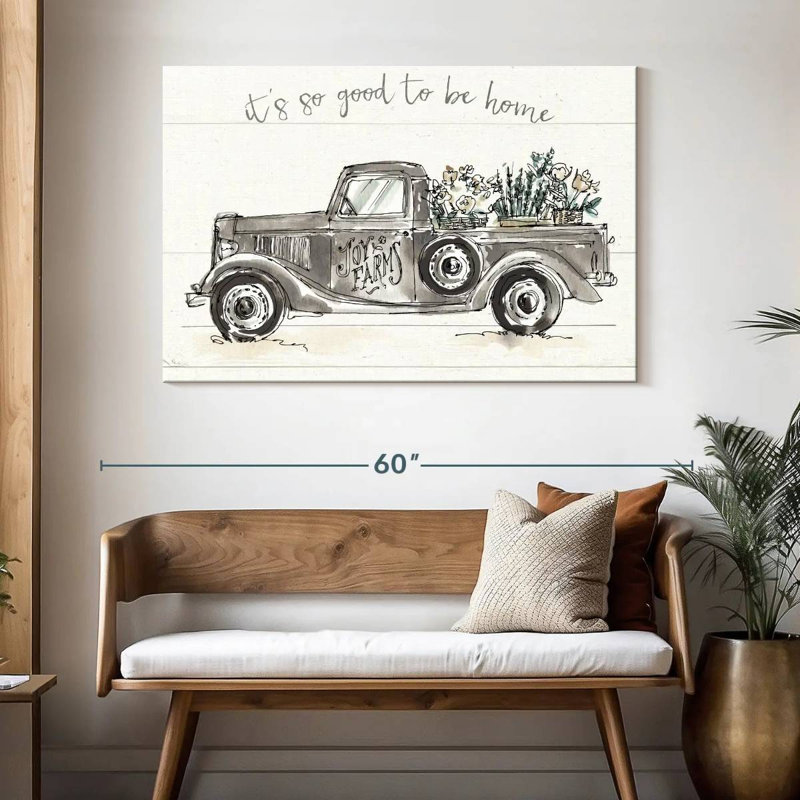 Modern Farmhouse XVII, H 32 po x l 48 po
