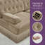 Canapé modulaire Chesterfield-87604232
