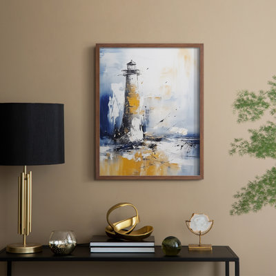 NAUTICAL Series, impression encadrée - bois massif