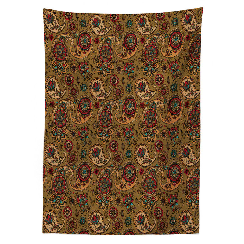 Paisley Tablecloth, 84" x 60"