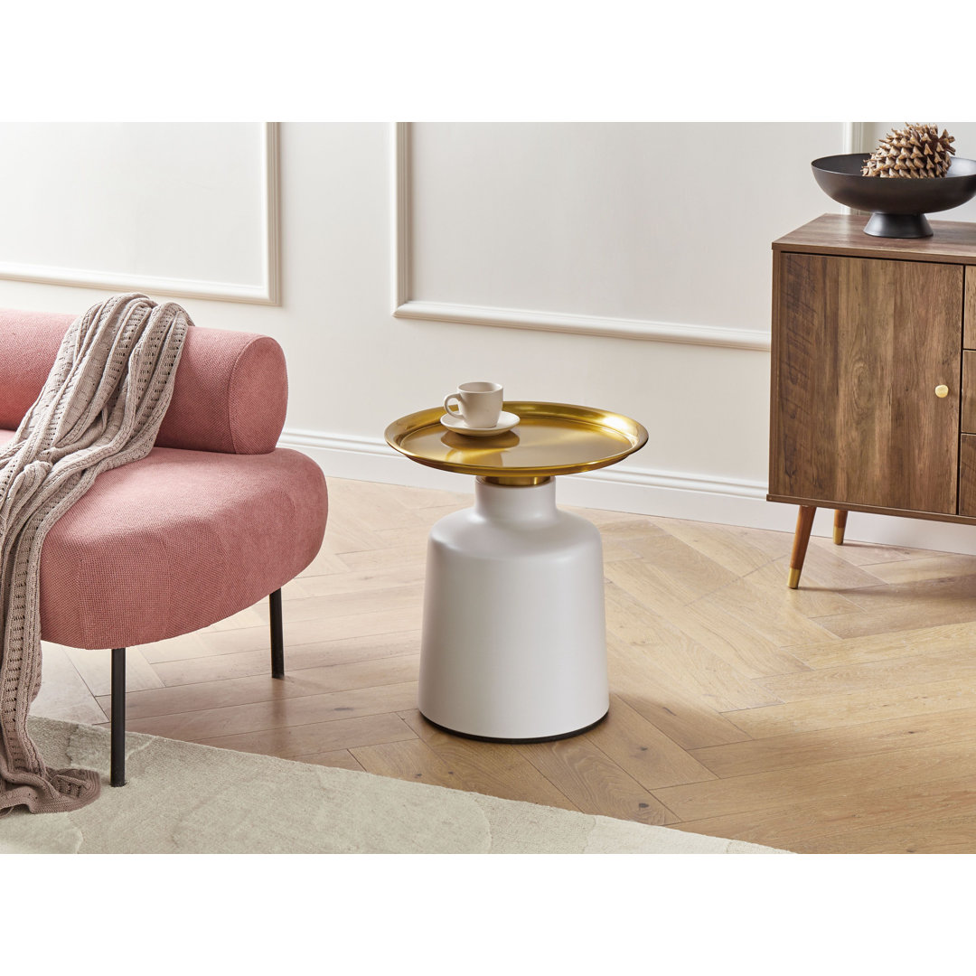 Pedestal End Table