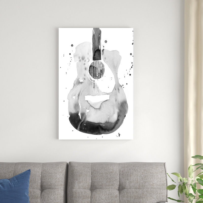 Guitare Flow II, H 36 po x l 24 po x P 1 po