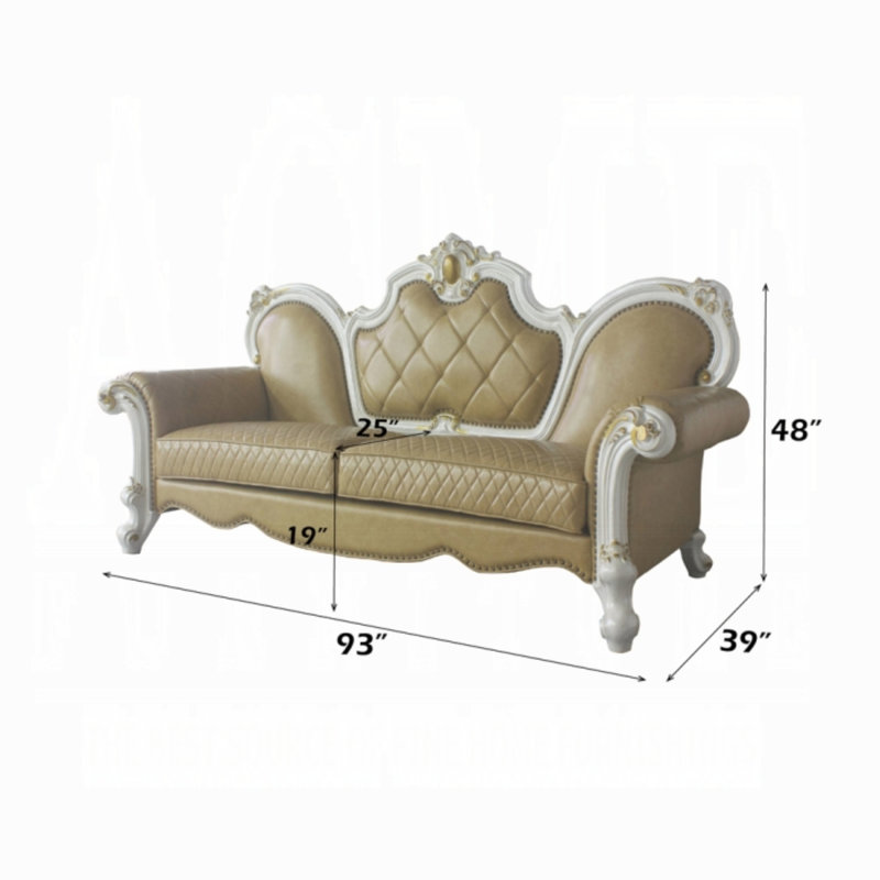 Picardy Sofa w/5 Pillows