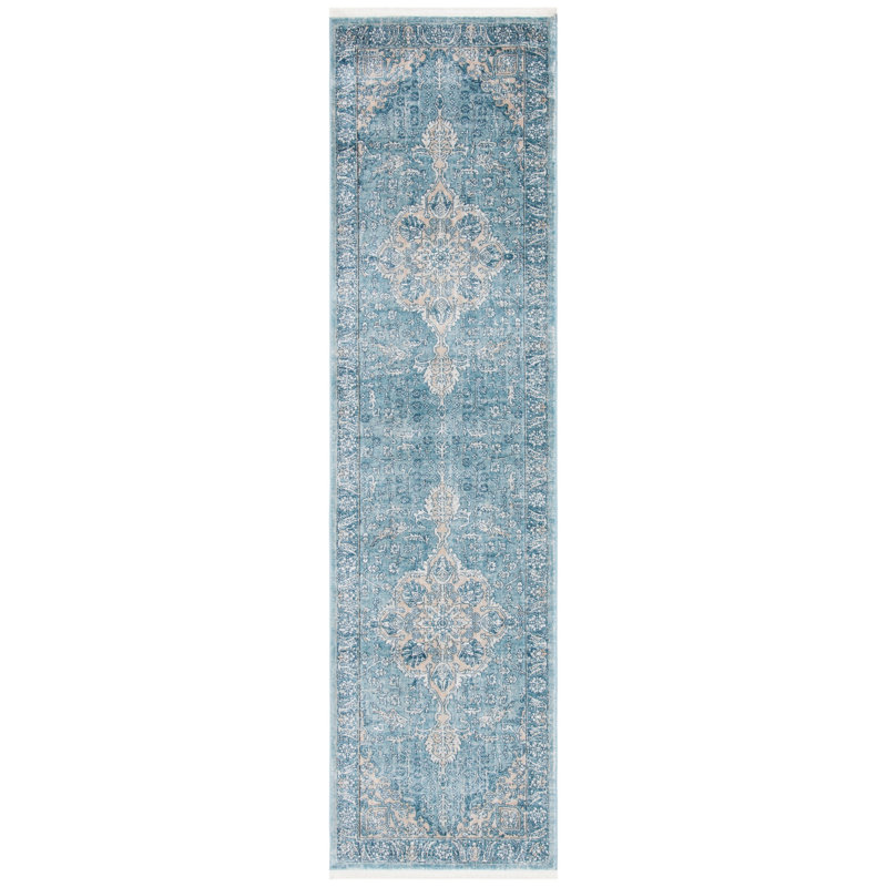 Rumsey Performance Oriental Rug, Runner 2'2" x 8'