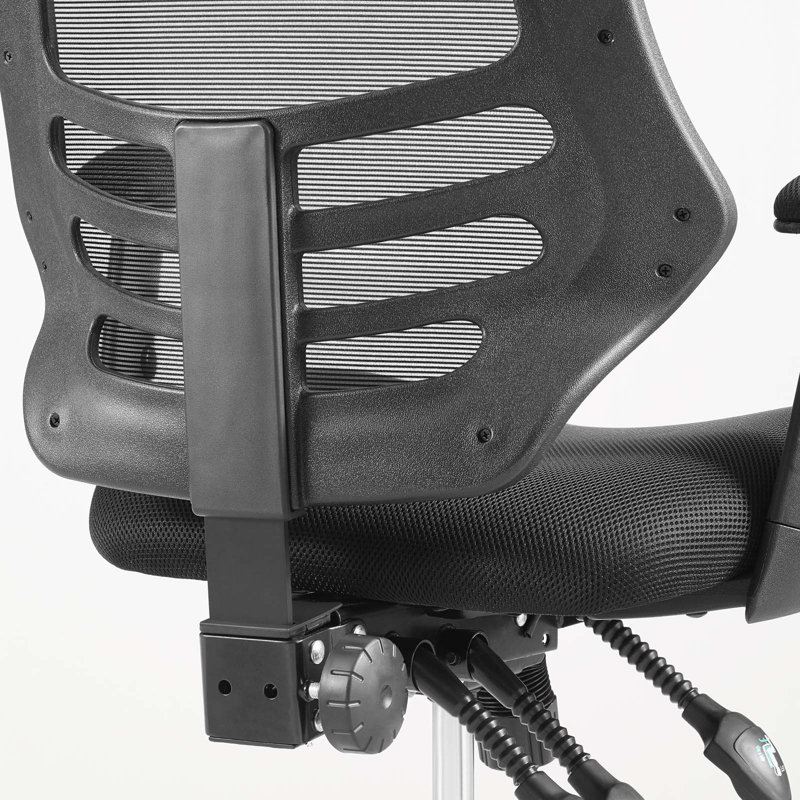 Chaise de dessinateur Calibrate Mesh par Modway, Noir