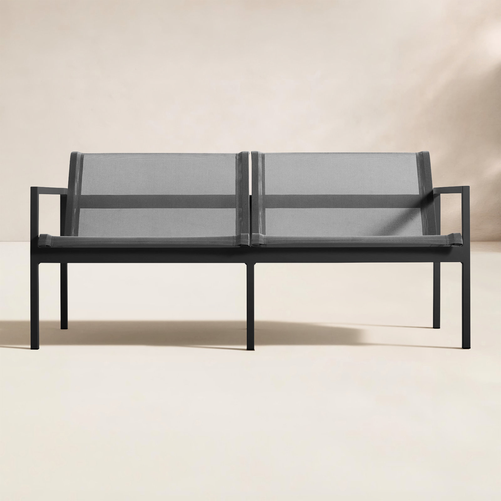 Skiff 56" Patio Loveseat, Carbon