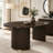 Oval Dining Table Double Pedestal-778195945