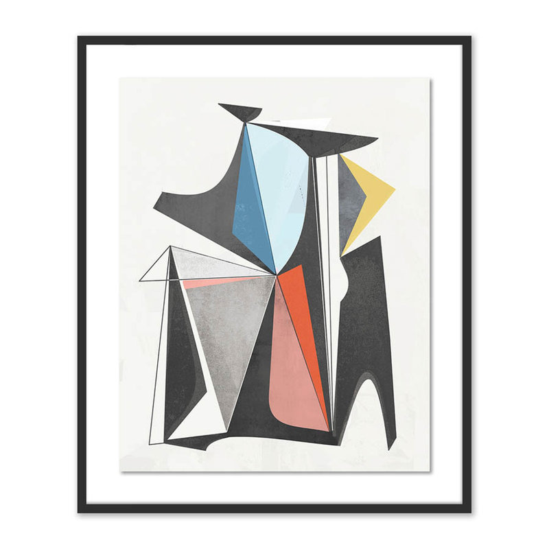 M7V2 by Bangbouh Studio, 40" H x 33" W x 2.5" D, Black
