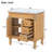 30'' Bathroom Vanity With Ceramic Top